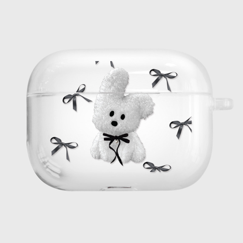[CLEAR AIRPODS PRO] 601 블랙Ribbon